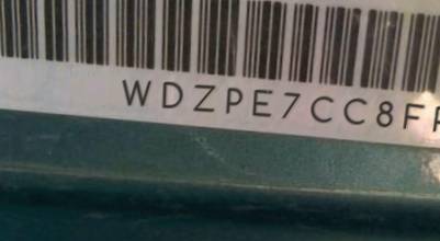 VIN prefix WDZPE7CC8FP1