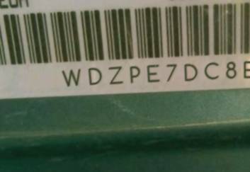 VIN prefix WDZPE7DC8E59
