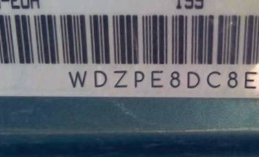 VIN prefix WDZPE8DC8E58