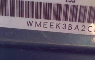 VIN prefix WMEEK3BA2CK5