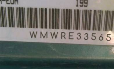 VIN prefix WMWRE33565TD