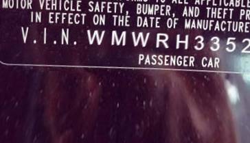 VIN prefix WMWRH33527TJ