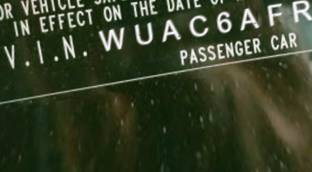 VIN prefix WUAC6AFR4DA9