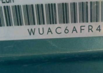 VIN prefix WUAC6AFR4EA9