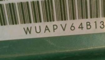 VIN prefix WUAPV64B13N9