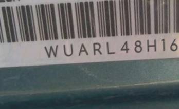 VIN prefix WUARL48H16K9