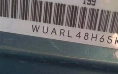 VIN prefix WUARL48H65K9