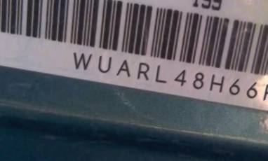 VIN prefix WUARL48H66K9