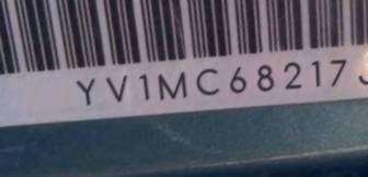 VIN prefix YV1MC68217J0