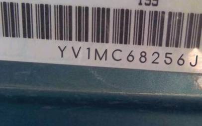 VIN prefix YV1MC68256J0
