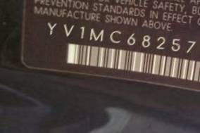 VIN prefix YV1MC68257J0