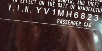 VIN prefix YV1MH6823723