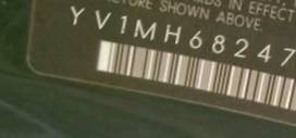 VIN prefix YV1MH6824723