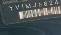 VIN prefix YV1MJ6826520