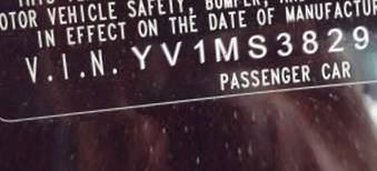 VIN prefix YV1MS3829823