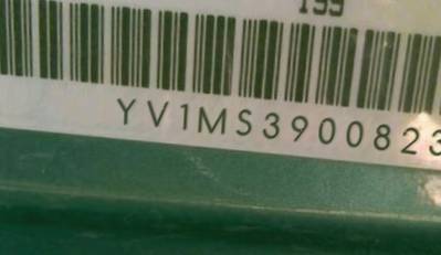 VIN prefix YV1MS3900823