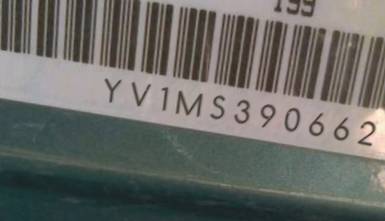 VIN prefix YV1MS3906621
