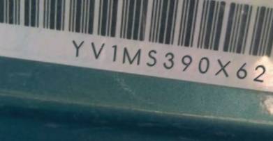 VIN prefix YV1MS390X621