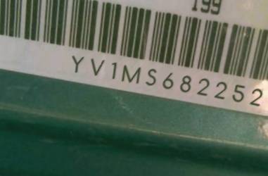 VIN prefix YV1MS6822521
