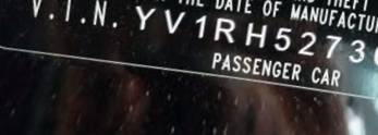 VIN prefix YV1RH5273625
