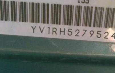 VIN prefix YV1RH5279524