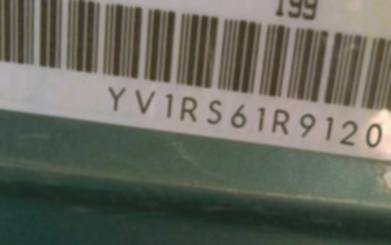 VIN prefix YV1RS61R9120