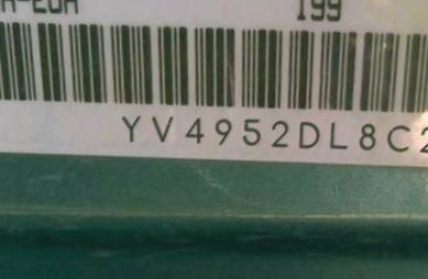 VIN prefix YV4952DL8C23