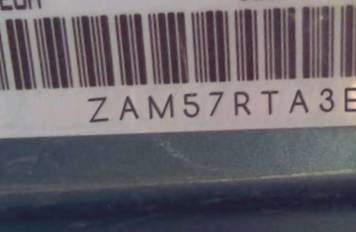 VIN prefix ZAM57RTA3E11