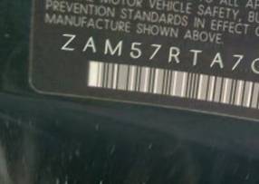 VIN prefix ZAM57RTA7G11