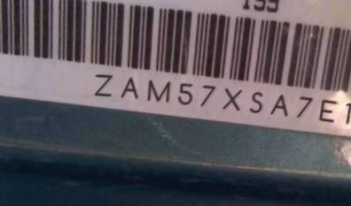 VIN prefix ZAM57XSA7E10