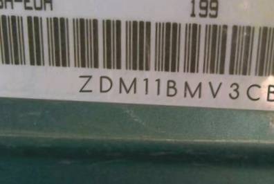 VIN prefix ZDM11BMV3CB0