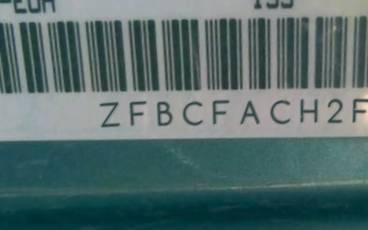 VIN prefix ZFBCFACH2FZ0