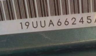 VIN 19UUA66245A036917