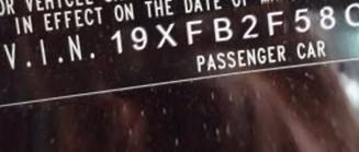 VIN 19XFB2F58CE315532