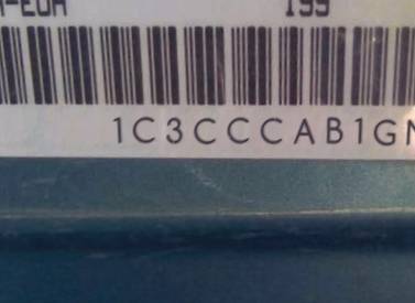 VIN 1C3CCCAB1GN160055