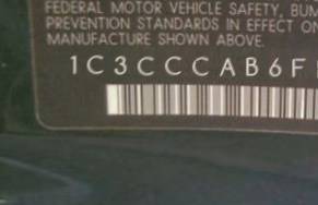 VIN 1C3CCCAB6FN741727