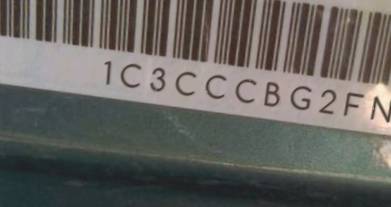 VIN 1C3CCCBG2FN506154