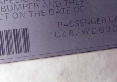 VIN 1C4BJWDG3DL525817