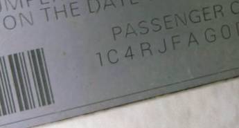 VIN 1C4RJFAG0DC644654