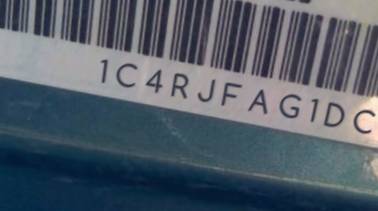 VIN 1C4RJFAG1DC633744