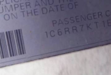 VIN 1C6RR7KT1ES248774