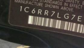 VIN 1C6RR7LG7ES202867