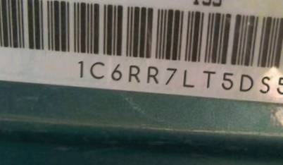 VIN 1C6RR7LT5DS552042