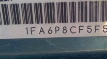 VIN 1FA6P8CF5F5365828