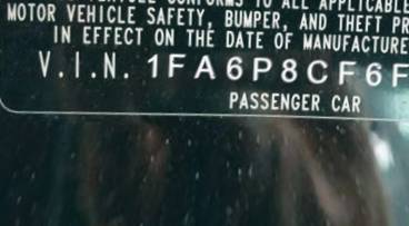 VIN 1FA6P8CF6F5409531