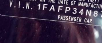 VIN 1FAFP34N87W313856