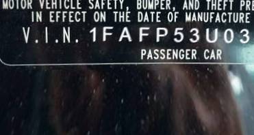 VIN 1FAFP53U03A101190
