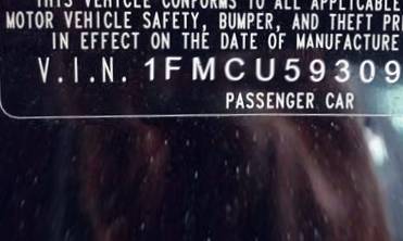 VIN 1FMCU59309KB63773