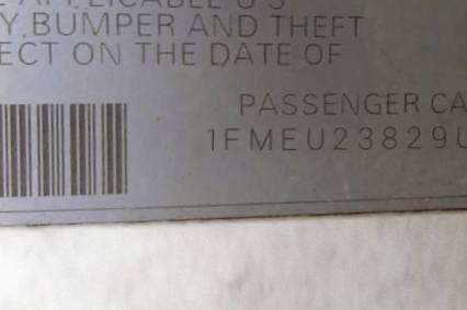 VIN 1FMEU23829UA11560