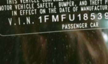VIN 1FMFU18539EA71161